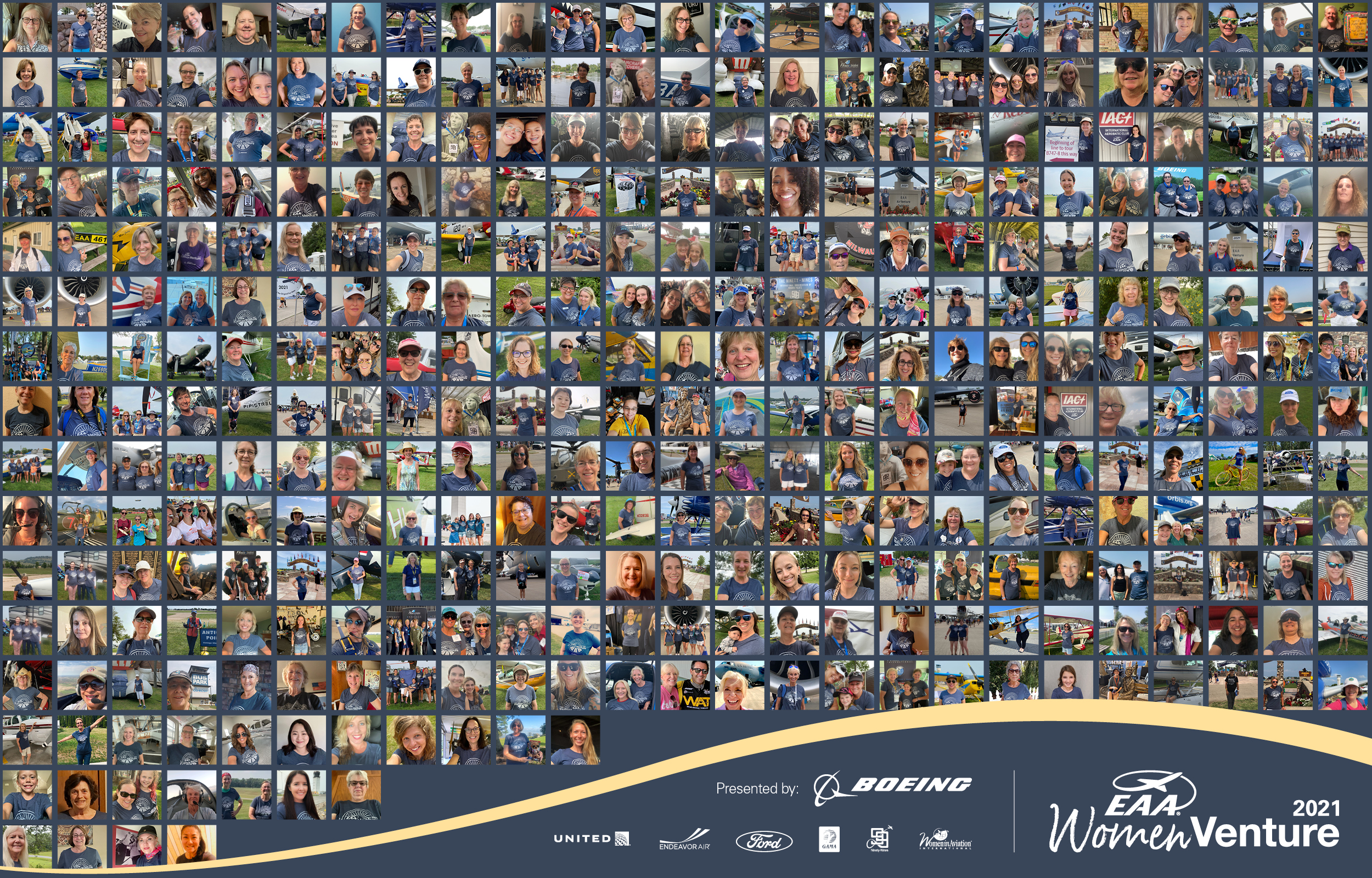 EAA WomenVenture 2021 - Selfie Collage